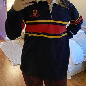 Queens rugby sweat shirt